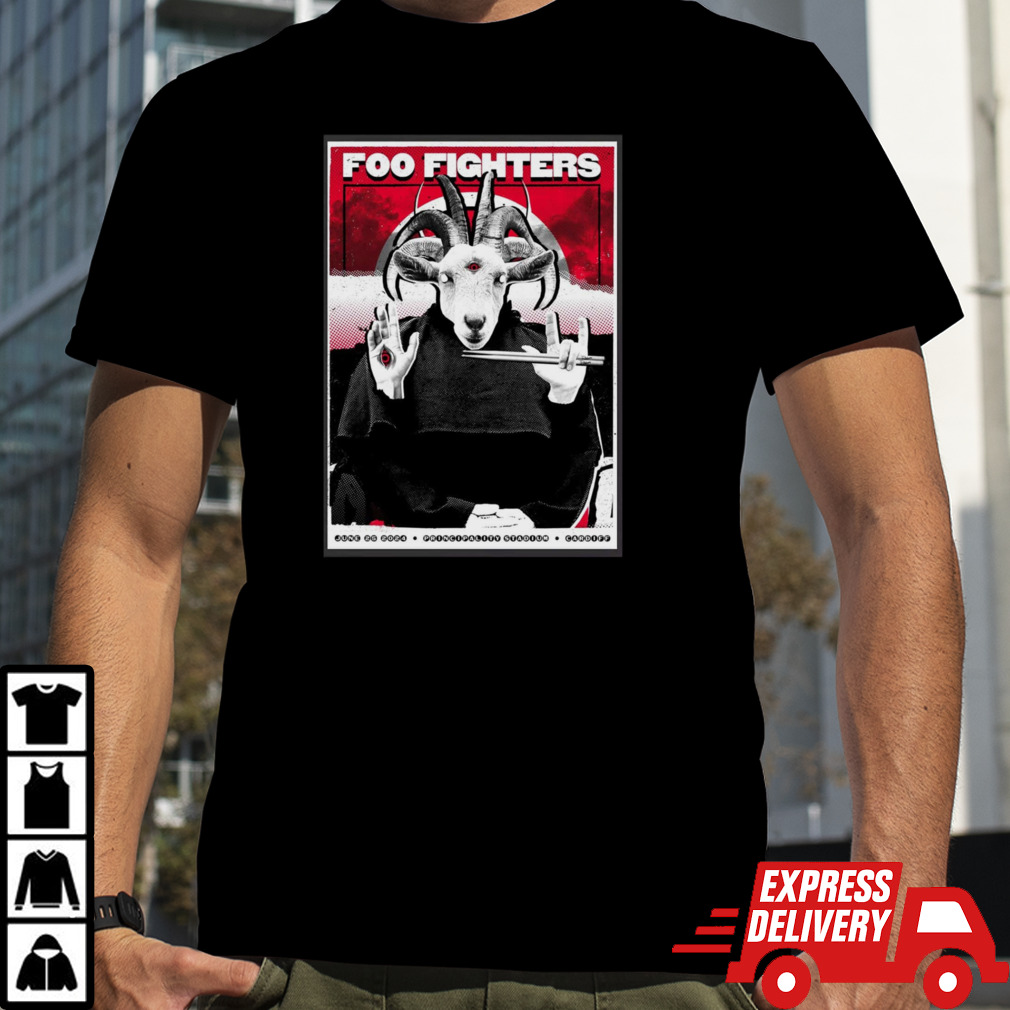 Foo Fighters Principality Stadium 2024 Poster shirt