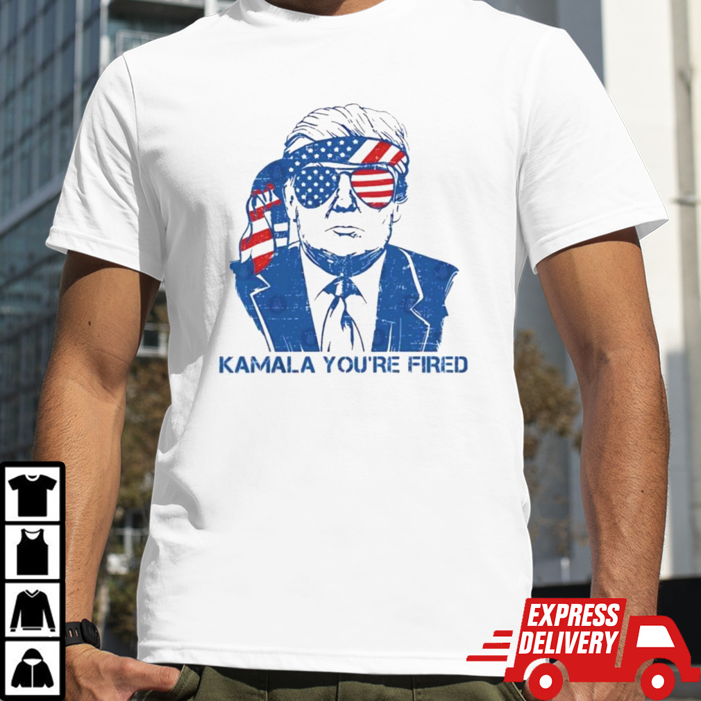 Kamala You’re Fired, Trump for president 2024 T-Shirt