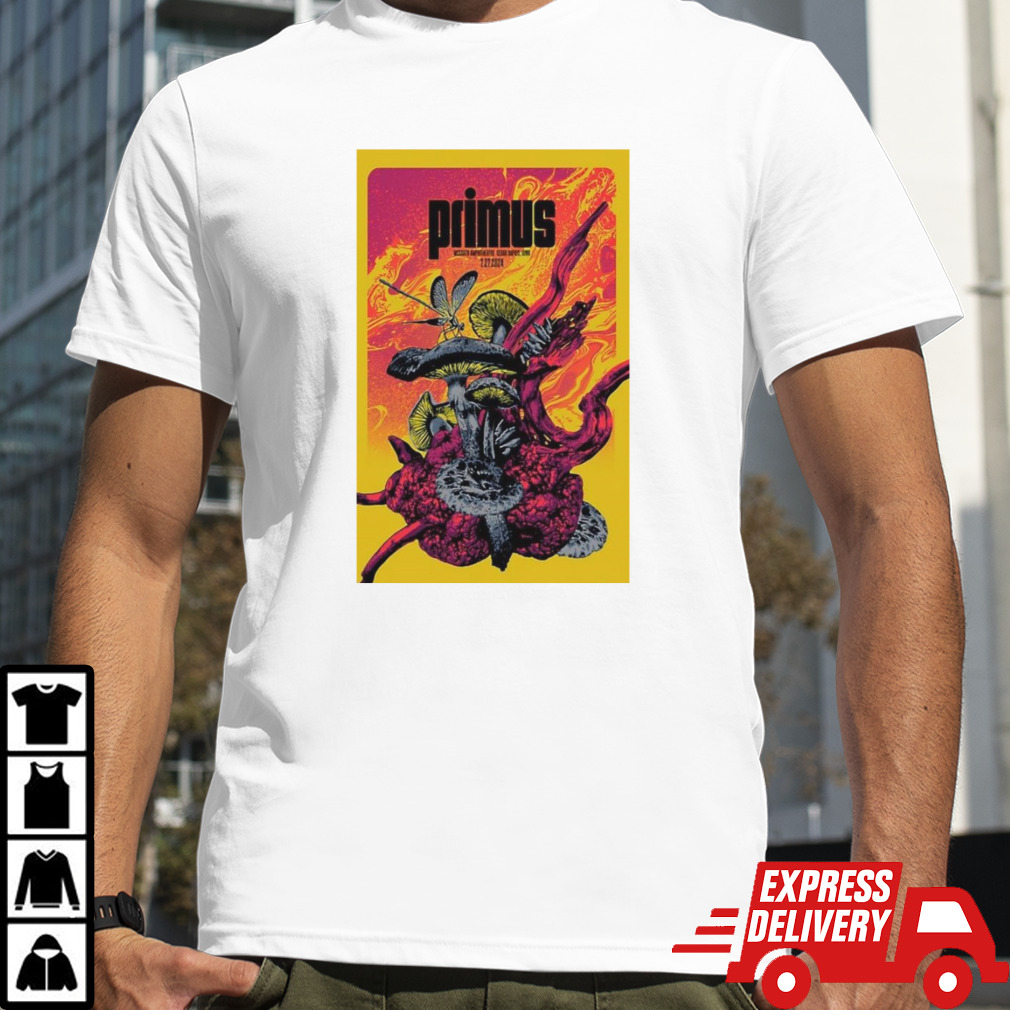 Primus At McGrath Amphitheatre In Cedar Rapids, IA On July 27 2024 Poster Shirt