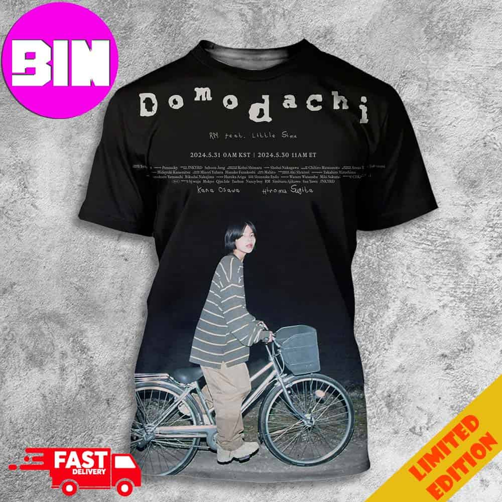 RM Release The New Music Video For Domodachi ft Little Simz In 2024 All Over Print Unisex T-Shirt