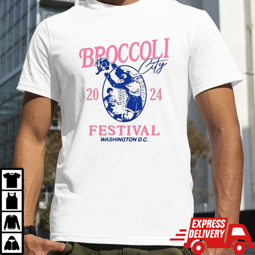 Broccoli City 2024 Soccer Stars Festival Washington DC Shirt