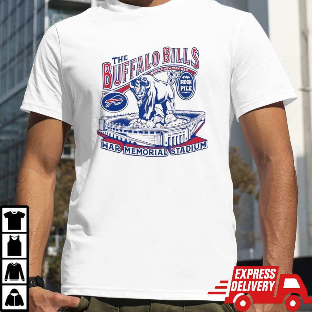 Buffalo Bills Homage War Memorial Stadium T-shirt