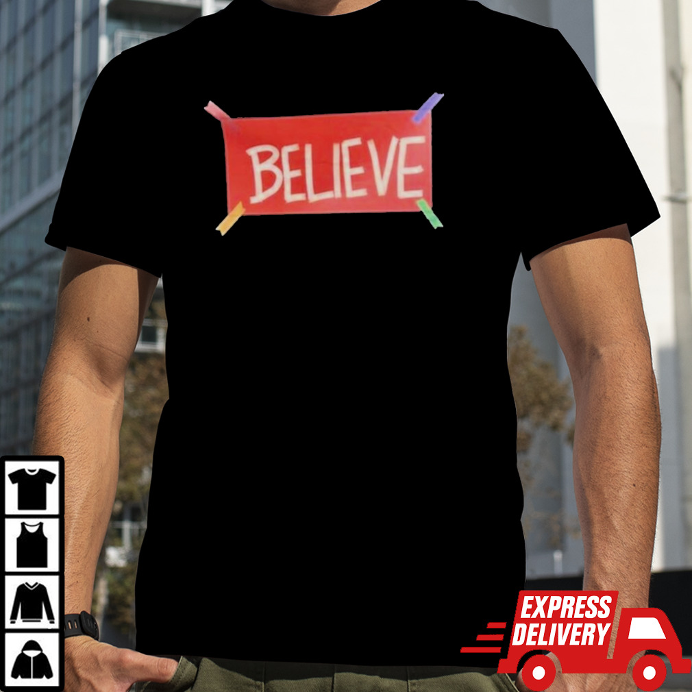 George Let’s Go Oilers Believe T-Shirt