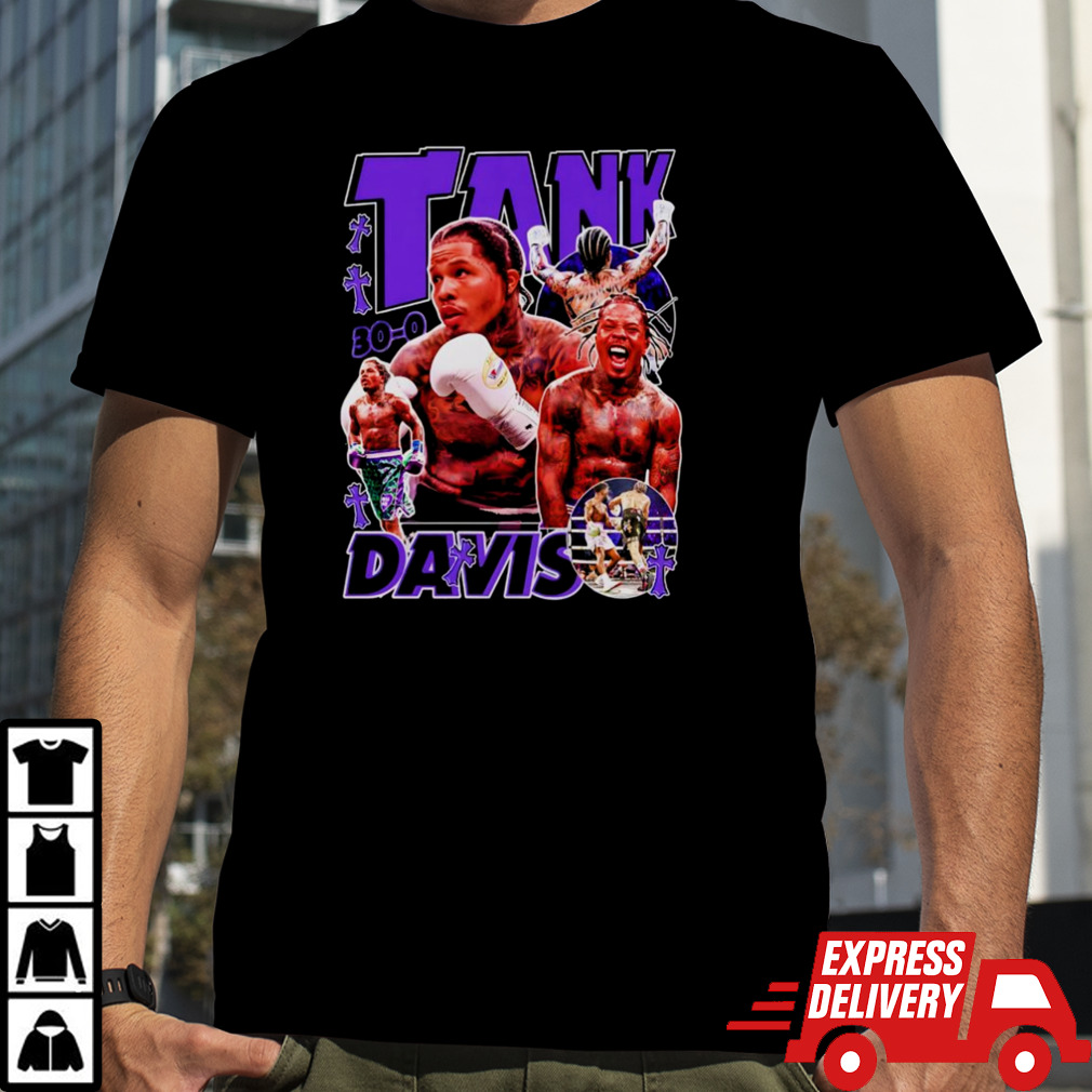 Gervonta Davis Tank 30-0 Graphic shirt