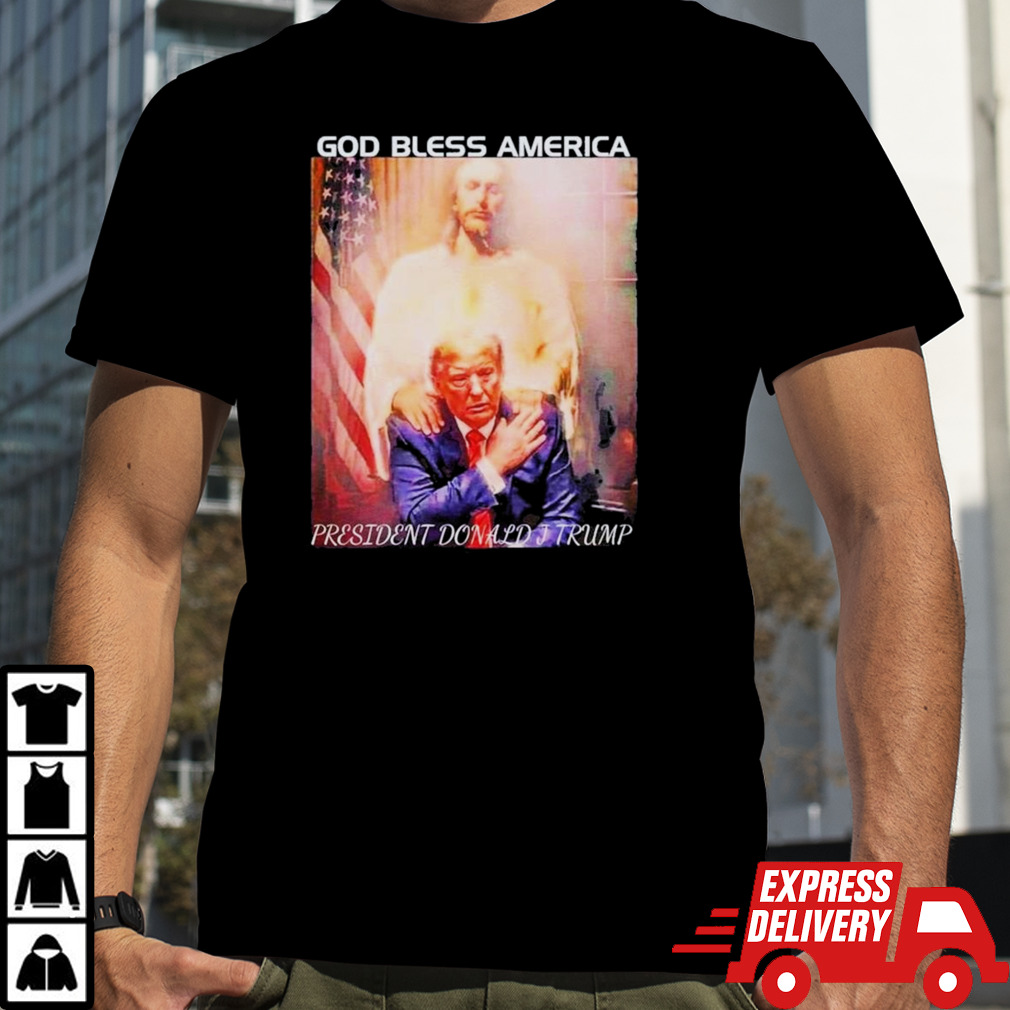 God Bless America President Donald Trump Shirt