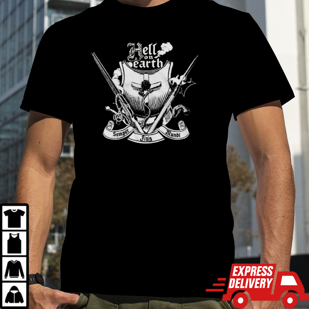 Hell On Earth Coat Of Arms Chapo Trap House T-shirt