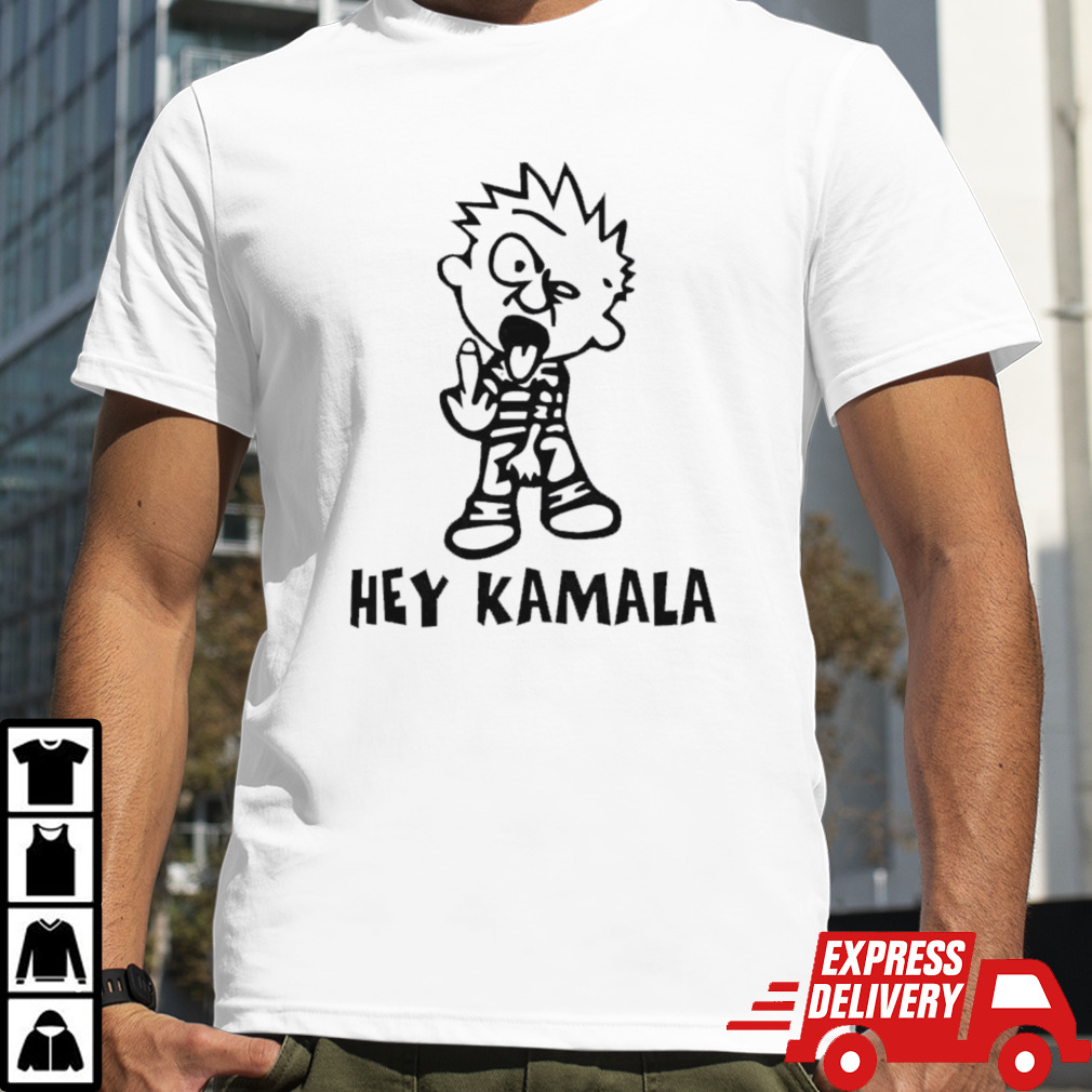 Hey Kamala Calvin Grabbing His Nuts Trump 2024 Shirt