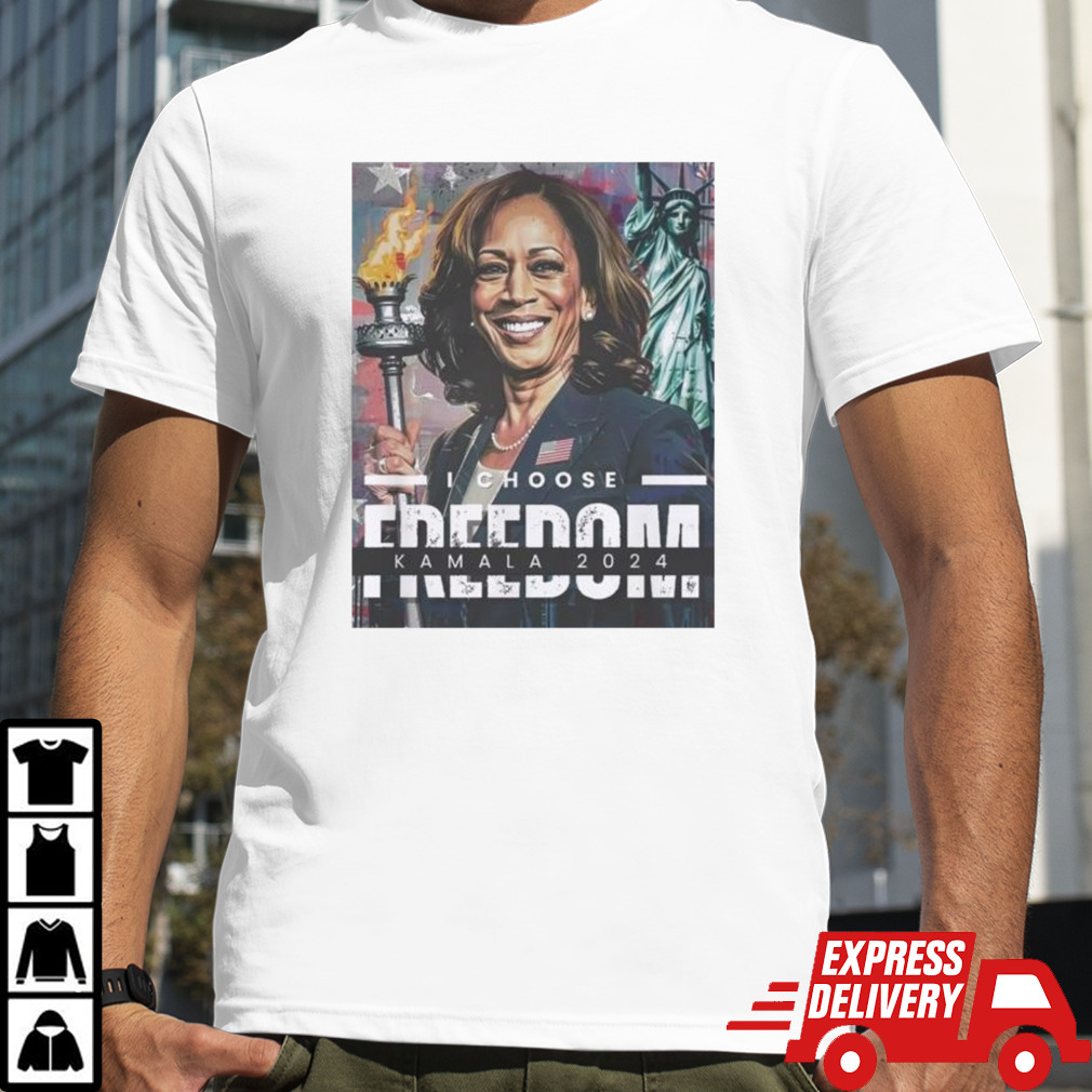 Kamala Harris I Choose Freedom Kamala 2024 Shirt