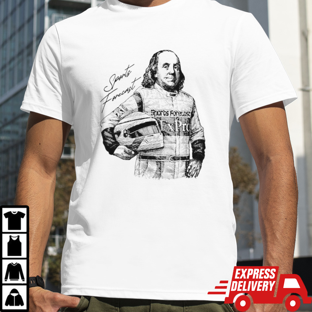 Benjamin Franklin Sports Forecast T-shirt