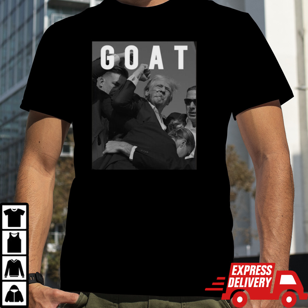 Hot Trump GOAT Trump Assassination Attempt T-shirt