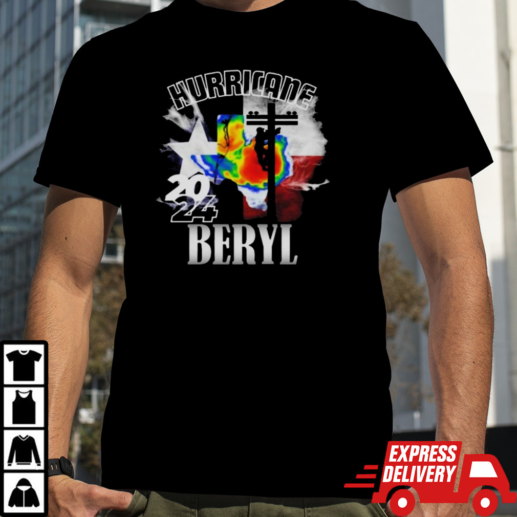 Hurricane Shirt T Hurricane In Texas Beryl 2024 Shirt