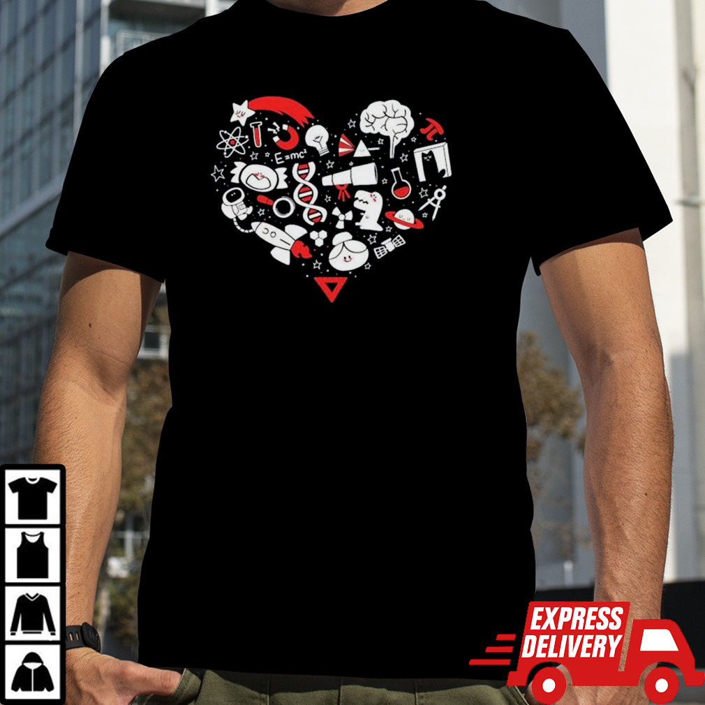 I Love Science Heart Anna Shirt