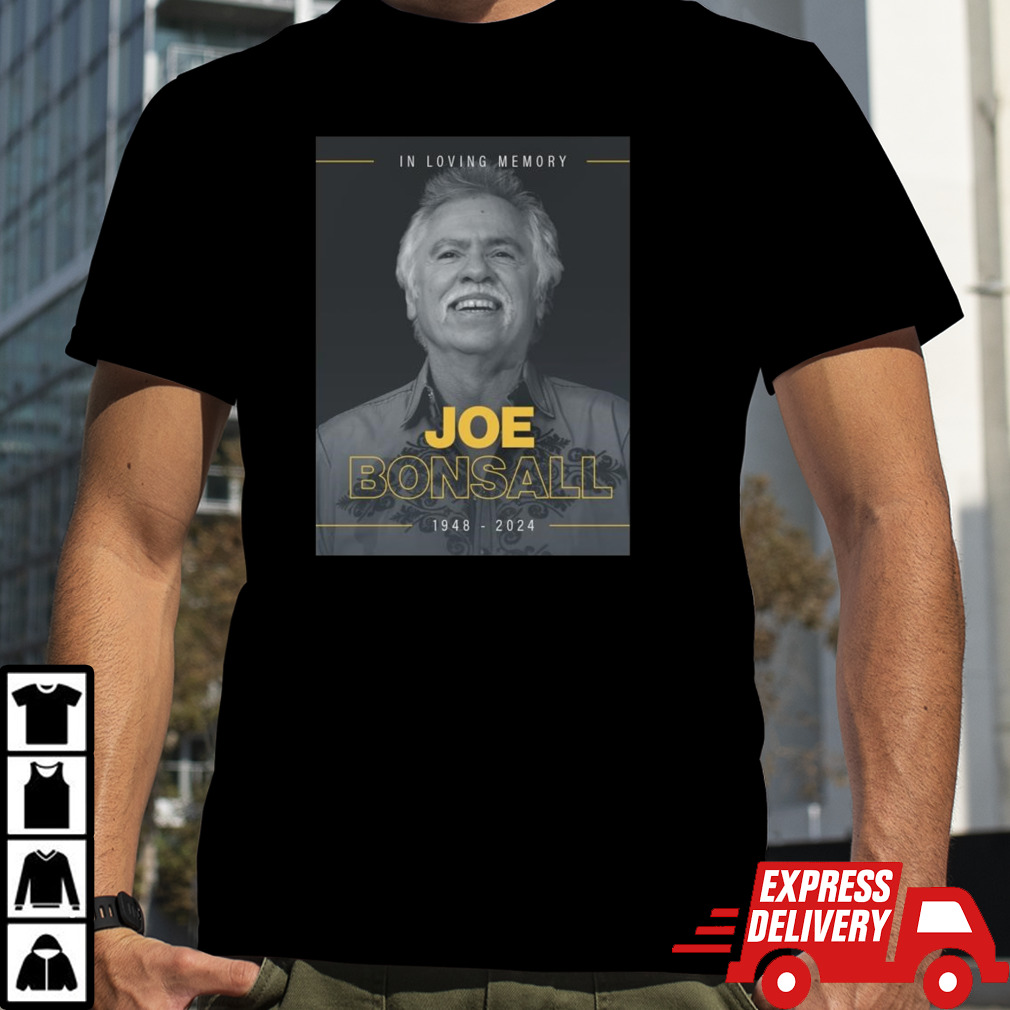 In Loving Memory Joe Bonsall 1948-2024 T-shirt