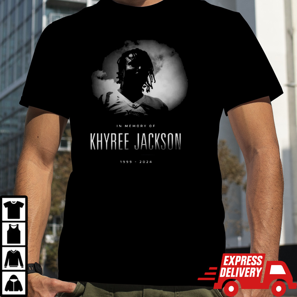 In Memory Of Khyree Jackson’s Rest In Peace 1999 2024 NFL T shirt