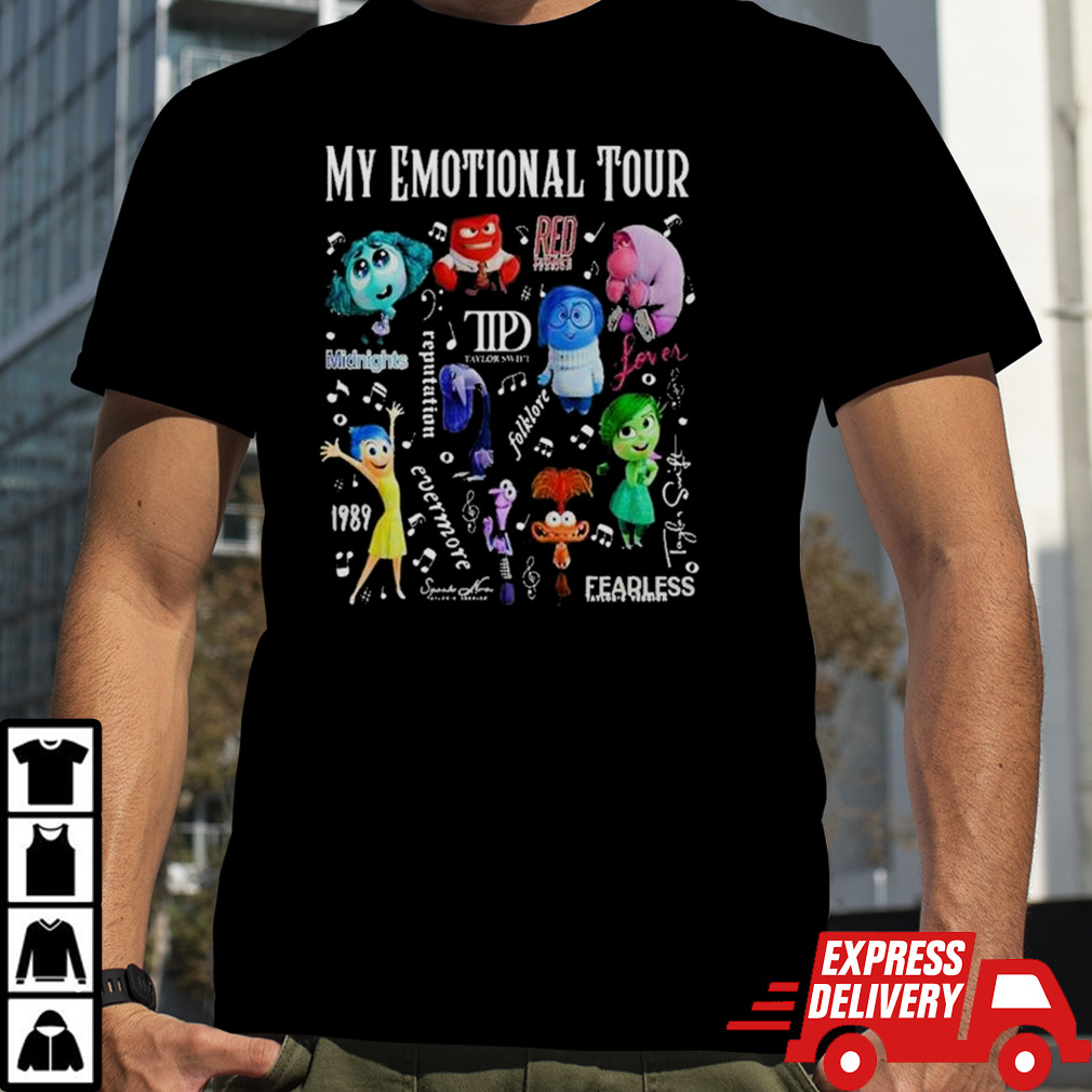 Inside Out My Emotional Tour 2024 T shirt