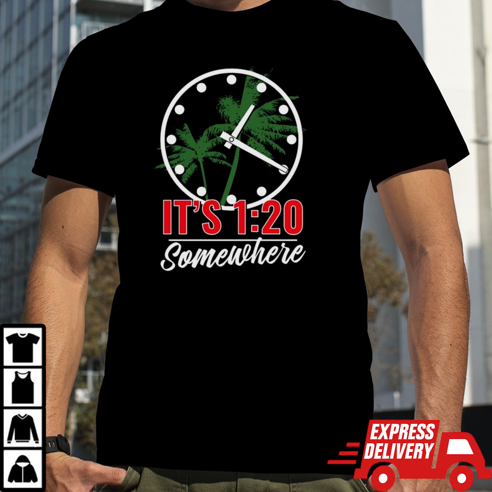 It’s 1 20 Somewhere Chicago Baseball T-shirt