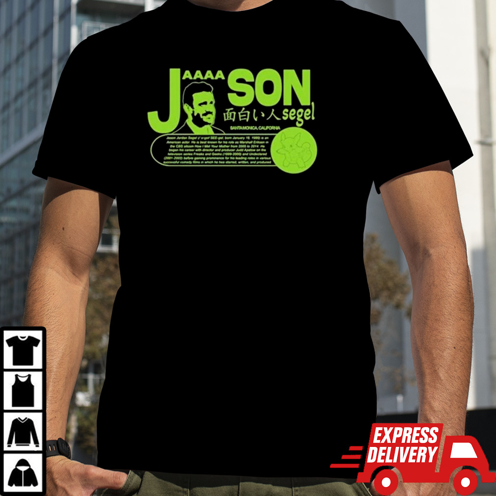 Jaaason Jorden Segel Santamonica California t shirt