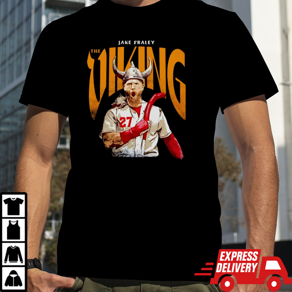 Jake Fraley Cincinnati Reds The Viking shirt