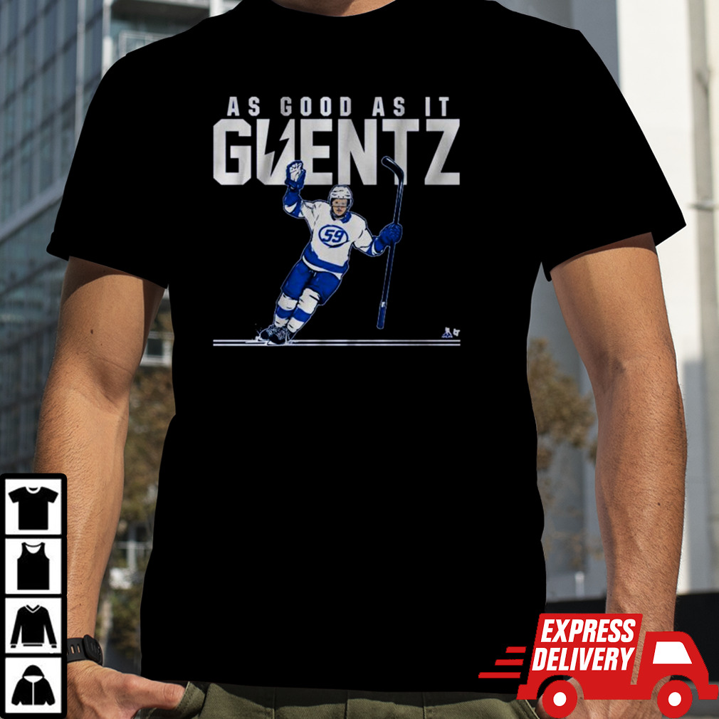 Jake Guentzel Tampa Bay As Good As It Guentz T-shirt