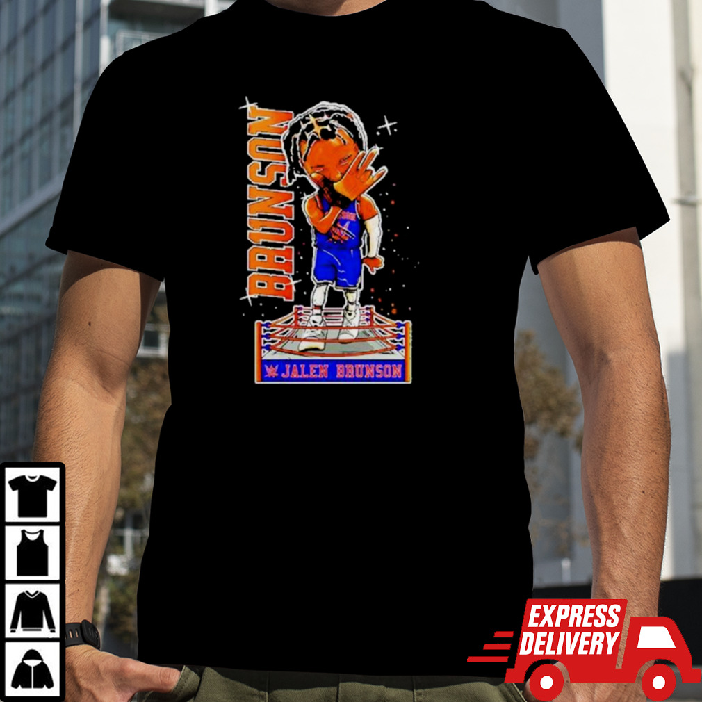 Jalen Brunson WWE SmackDown shirt