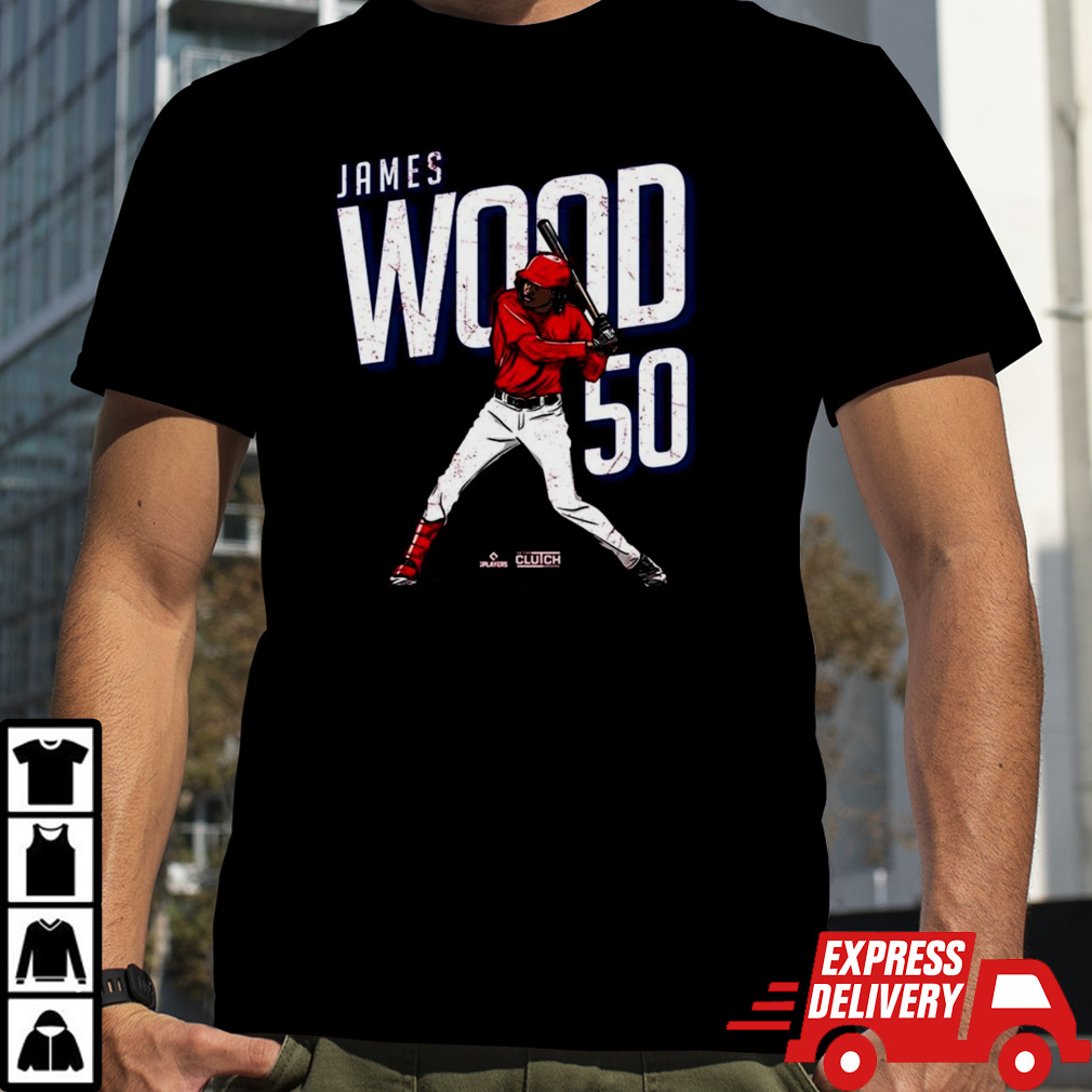 James Wood #50 San Diego Padres Player T-shirt