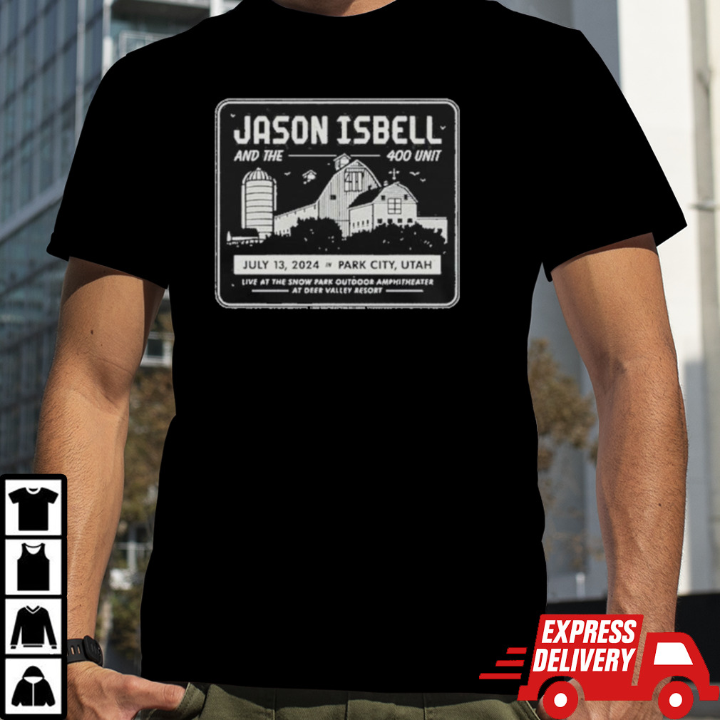 Jason Isbell And The 400 Unit 7-13-2024 Park City UT Event T-Shirt