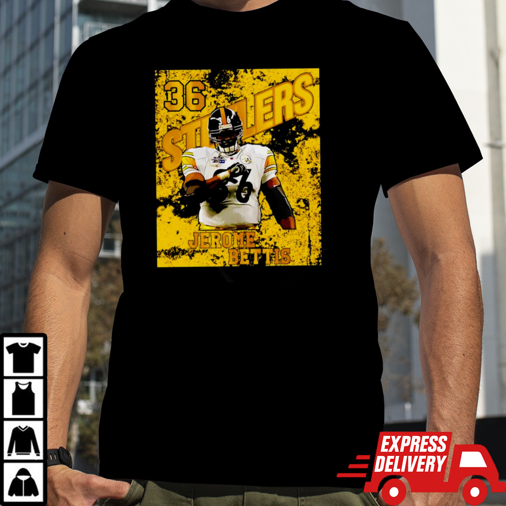 Jerome Bettis 36 Los Angeles Rams football graphic shirt