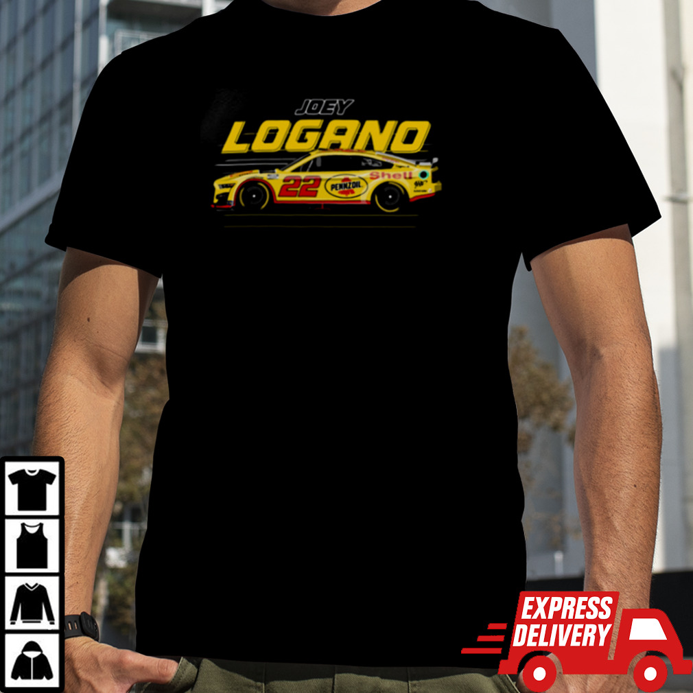 Joey Logano 22 Mustang T Shirt