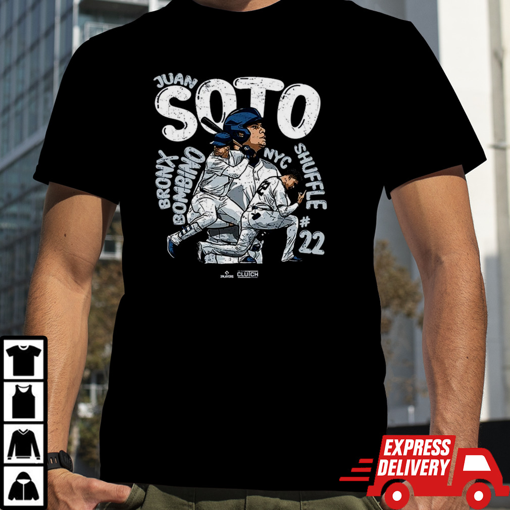 Juan Soto #22 New York Yankees Is The Bronx Bombino Art t shirt