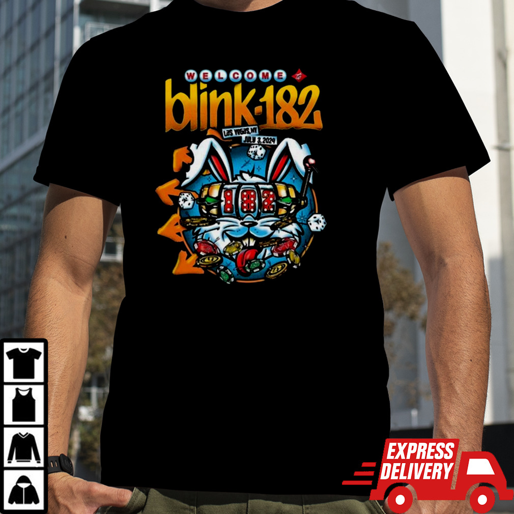 July 3 2024 T Mobile Arena Las Vegas NV Blink 182 Shirt