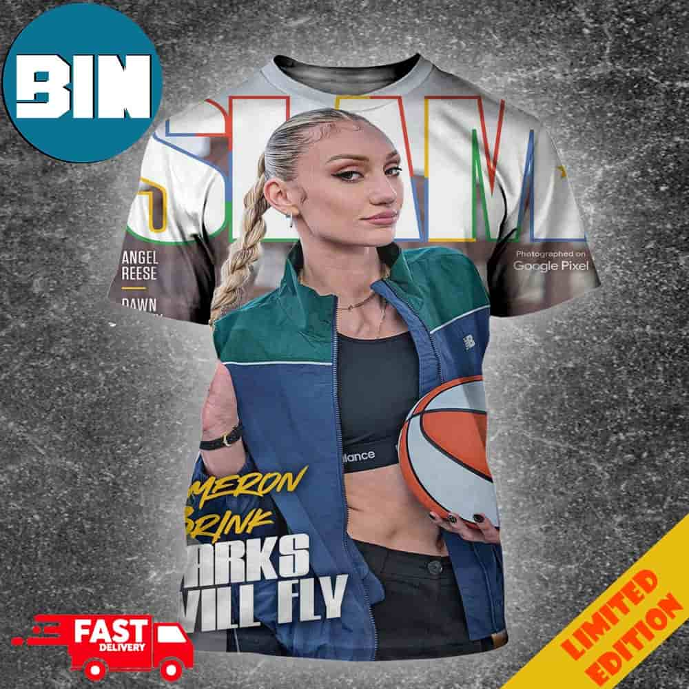 Slam 250 Cover Magazine Cameron Brink Sparks Will Fly 3D T-Shirt