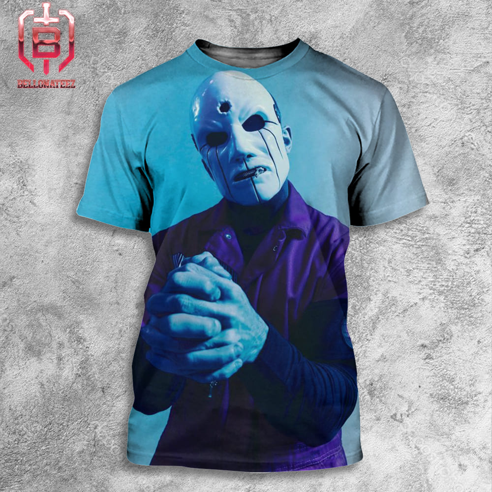 Slipknot Eloy Casagrande New Member Introducing New Mask 2024 All Over Print Shirt