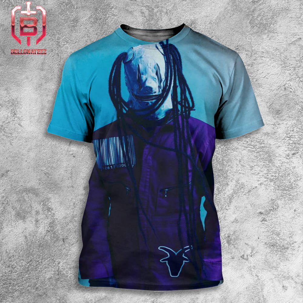 Slipknot Michael Pfaff Custom Percussion Introducing New Mask 2024 All Over Print Shirt