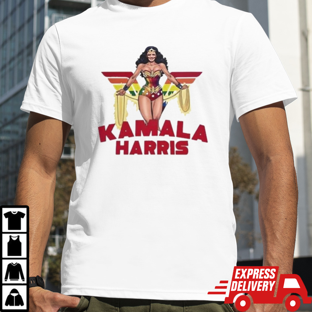 Kamala Harris Wonder Woman For President Shirt