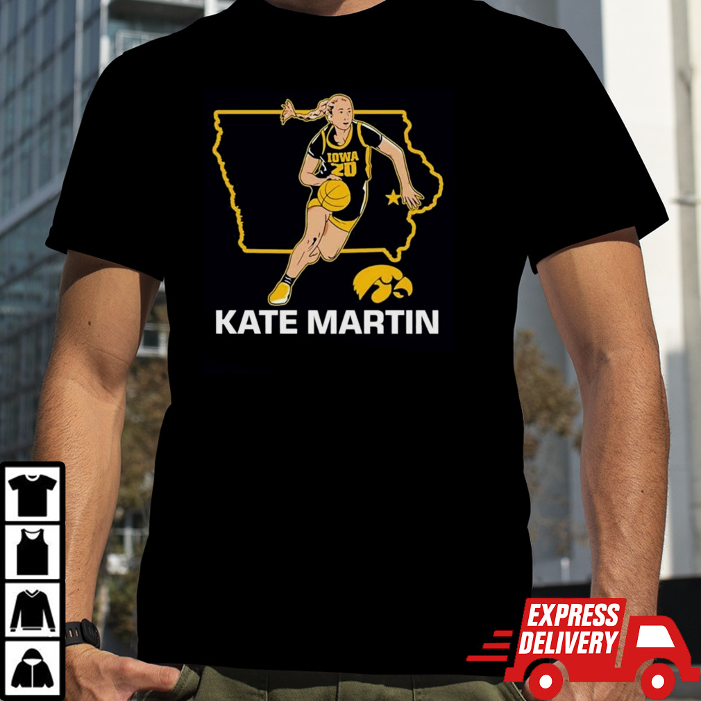 Kate Martin State Star Iowa T-shirt