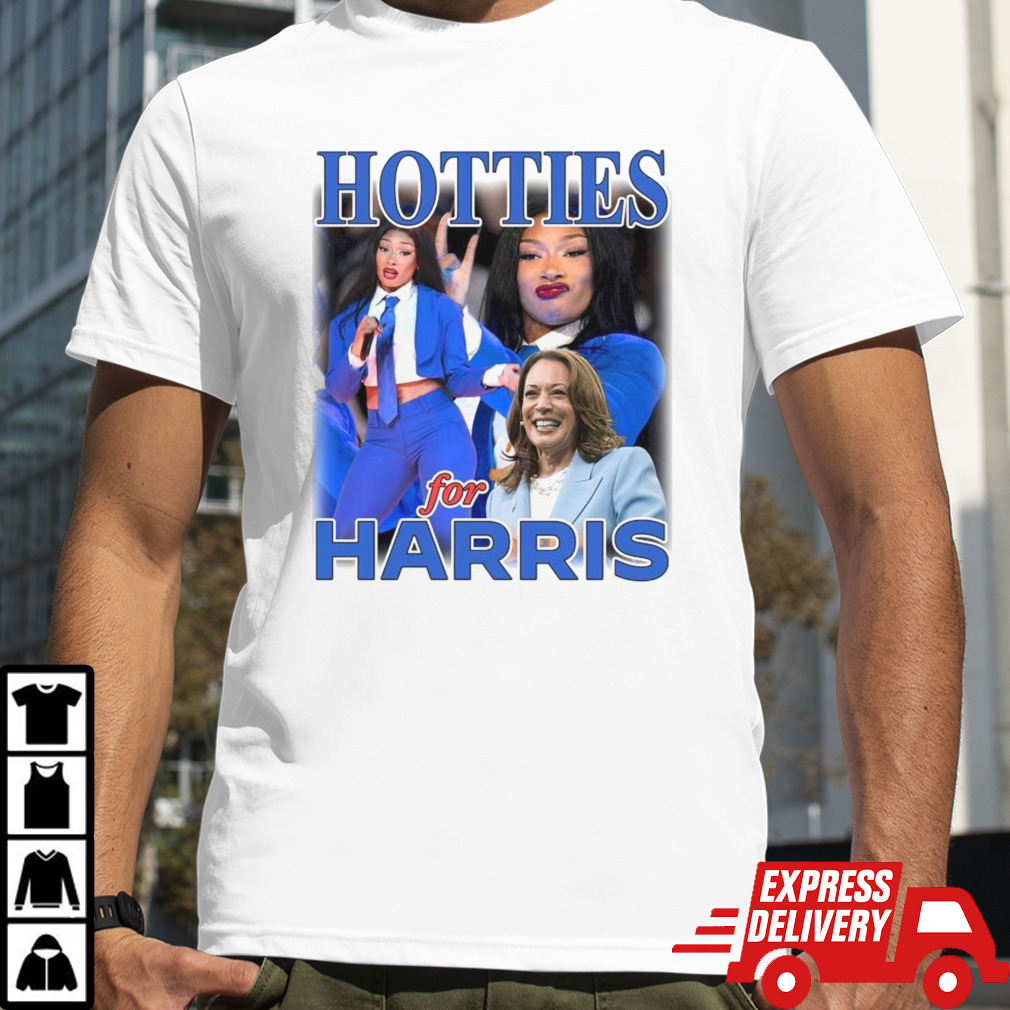 Megan Thee Stallion and Kamala Harris Hotties For Harris Shirt