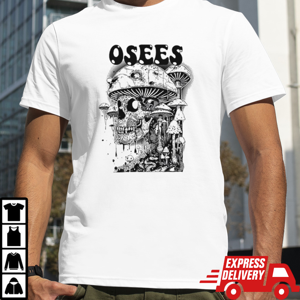 Osees Mushroom Skull T-shirt