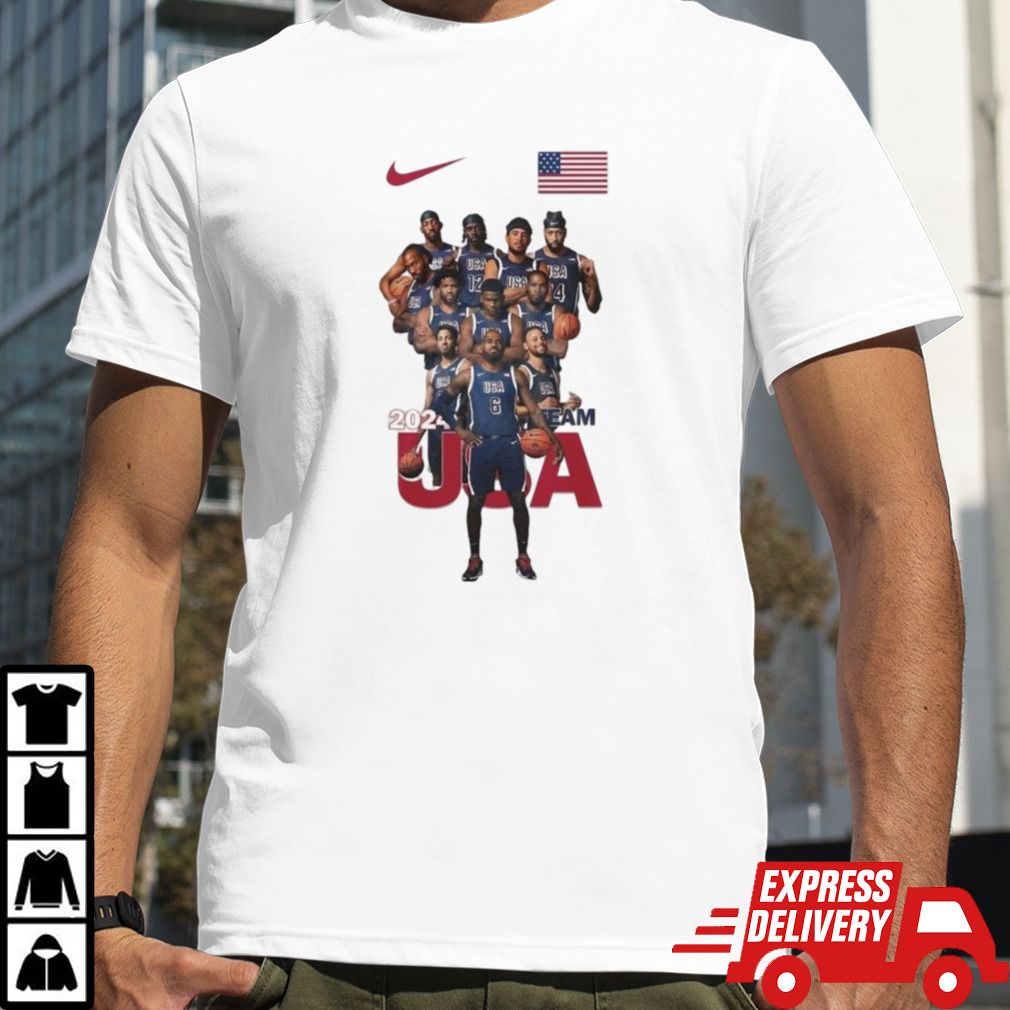 USA Basketball The Dream Team 2024 T-shirt